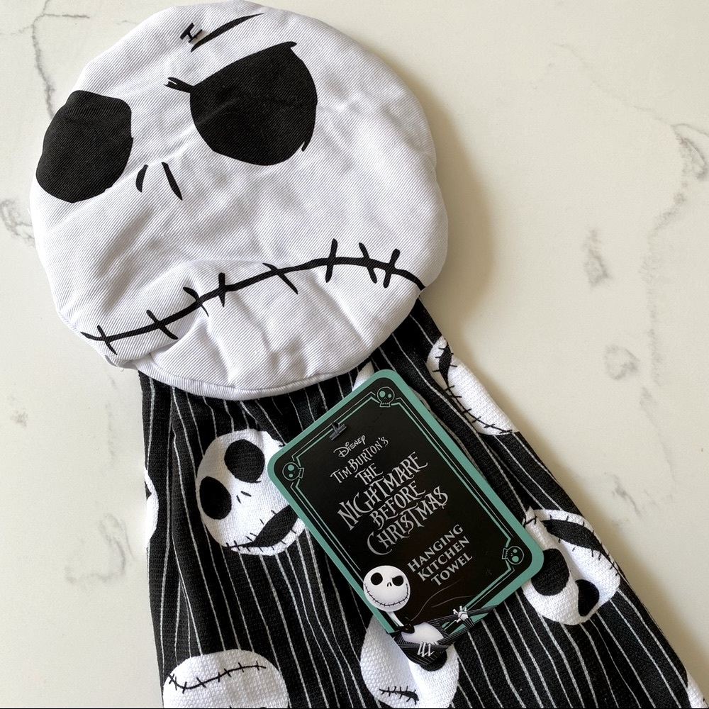 Nightmare Before Christmas Hanging Kitchen Towel